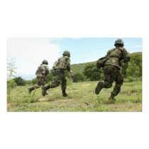 Royal Thai Marines rush forward to secure the s