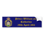 Royal Wedding bumper stickers