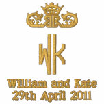 Royal Wedding embroidered shirts