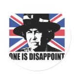 Royal Wedding: One is Disappoint (The Queen) stickers