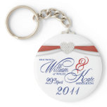 Royal Wedding Souvenir - William & Kate Key Rings keychains