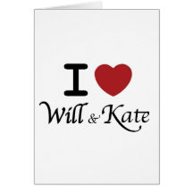 Royal Wedding Souvenirs for William and Kate Card