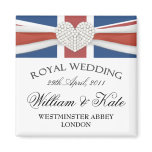 Royal Wedding - William & Kate Keepsake Magnet