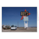 Roy's Motel in Amboy, California card