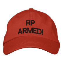 RP ARMED! home defence cap Embroidered Baseball Cap