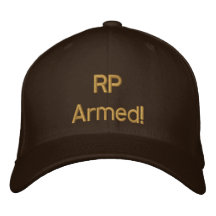 RP Armed! Ranch Defence cap, daytime casual wear Embroidered Hats