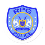 RPG Police stickers
