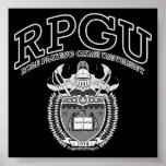 RPGU - B&W posters