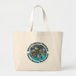 RSD/CRPS Flaming Hand & Leg Starburst Tote Canvas Bag