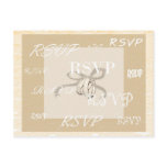 RSVP card postcards