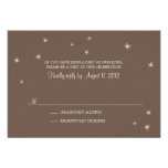 RSVP Card Whimsy Fireflies Personalised Announcement