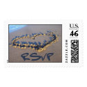 RSVP Heart postage