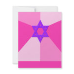 RSVP / Reception Bat Mitzvah Invitation -- Pink