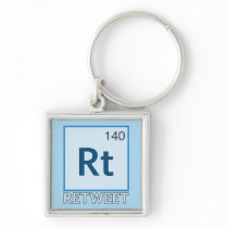 RT 140 / Retweet Element Key Chain