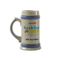 RT Beer Stein 2007 Blue/Yellow (Add Your Name!) Coffee Mugs