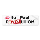 Ru Paul Revolution Bumper Stickers