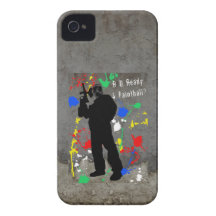 RU Ready 4 Paintball iPhone 4 Cover