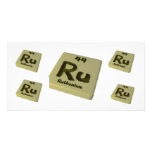 Ru Ruthenium Photo Cards