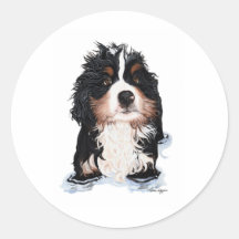 Rub-a-dub-dub Round Sticker