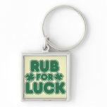 Rub for Luck Keychain