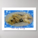 rub my belly posters
