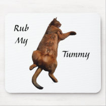 Rub My Tummy Mouse Pad