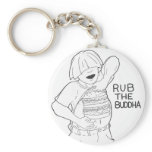 Rub The Buddha keychains