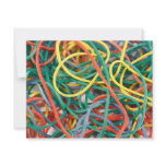 Rubber bands invitations