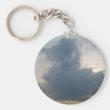 Rubber Duck Cloud Keychain
