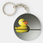 Rubber Duck Floating Key Chain