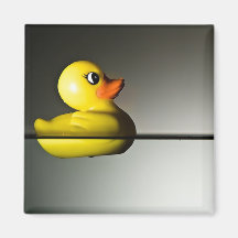 Rubber Duck Floating Refrigerator Magnet