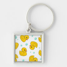 Rubber Duck Pattern Key Chain