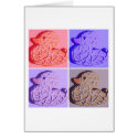 Rubber Duckie Pop Art cards