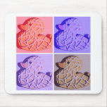 Rubber Duckie Pop Art Mousepad