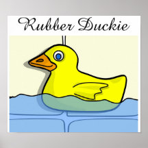 Rubber Duckie Print