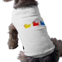 Rubber Ducks Doggie Tshirt