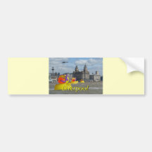 Rubber Ducks On The Mersey Bumper Sticker