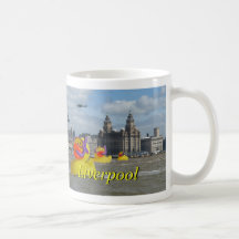 Rubber Ducks On The Mersey Coffee Mugs