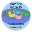 Rubber Ducky - Bathtime sticker