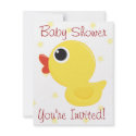 Rubber Ducky invitations