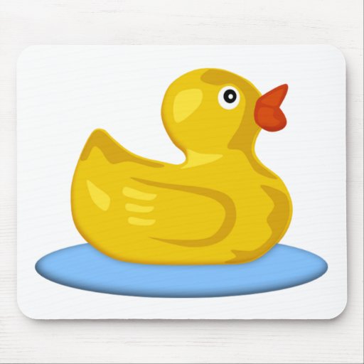 Rubber Ducky Mouse Pad Zazzle