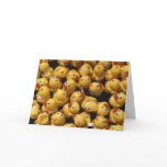 Rubber ducky race - Greeting Card