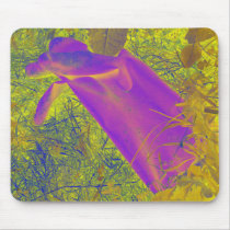 Rubber Glove In Grass Mousepad