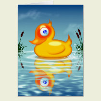 Rubber Quack Bubbles cards