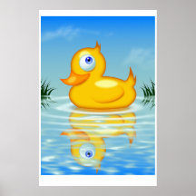 Rubber Quack Print