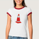 RUBBER TRAFFIC CONE PYLON t-shirts