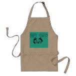 Rubbing Out Snitches Recession Humour BBQ Apron