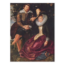 Rubens, Peter Paul Selbstportr?t des Malers mit se Postcards