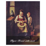Rübenschälerin By Maes Nicolaes (Best Quality) flyers