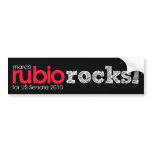 rubio rocks! bumper stickers